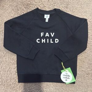 Black Kids Sweatshirt by The Cuddle collab x Target